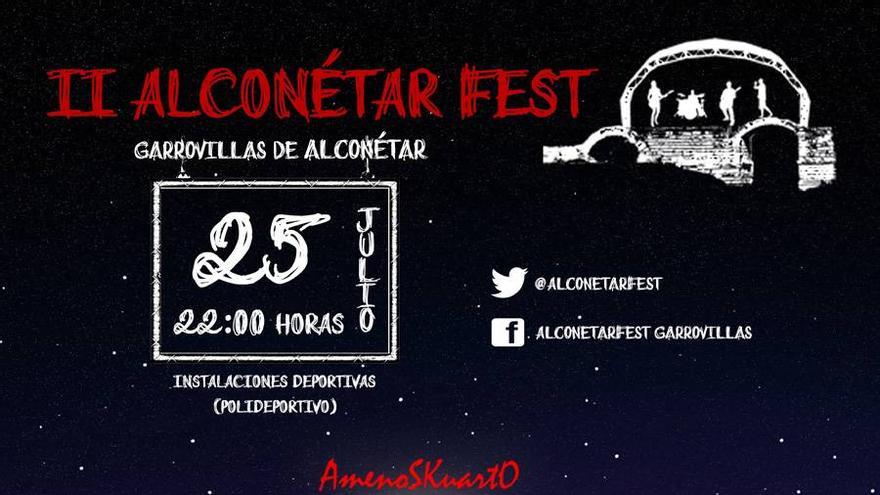 Cuatro grupos protagonizarán el segundo Alconétar Fest