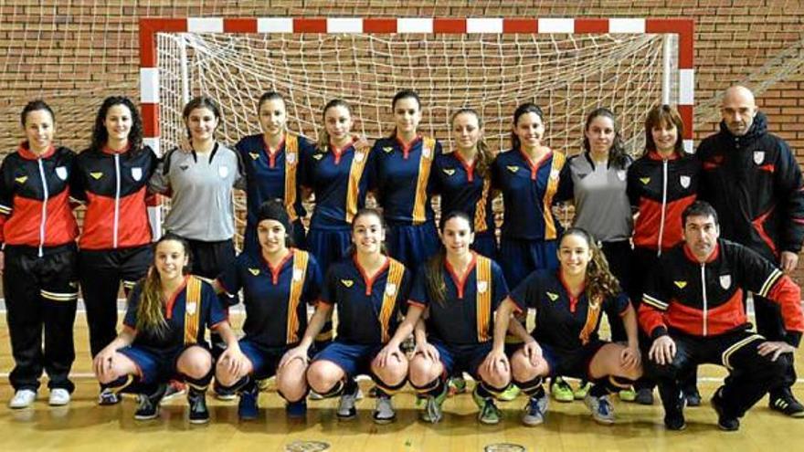 La selecció catalana de futbol sala sub-17 femenina juga avui les semifinals