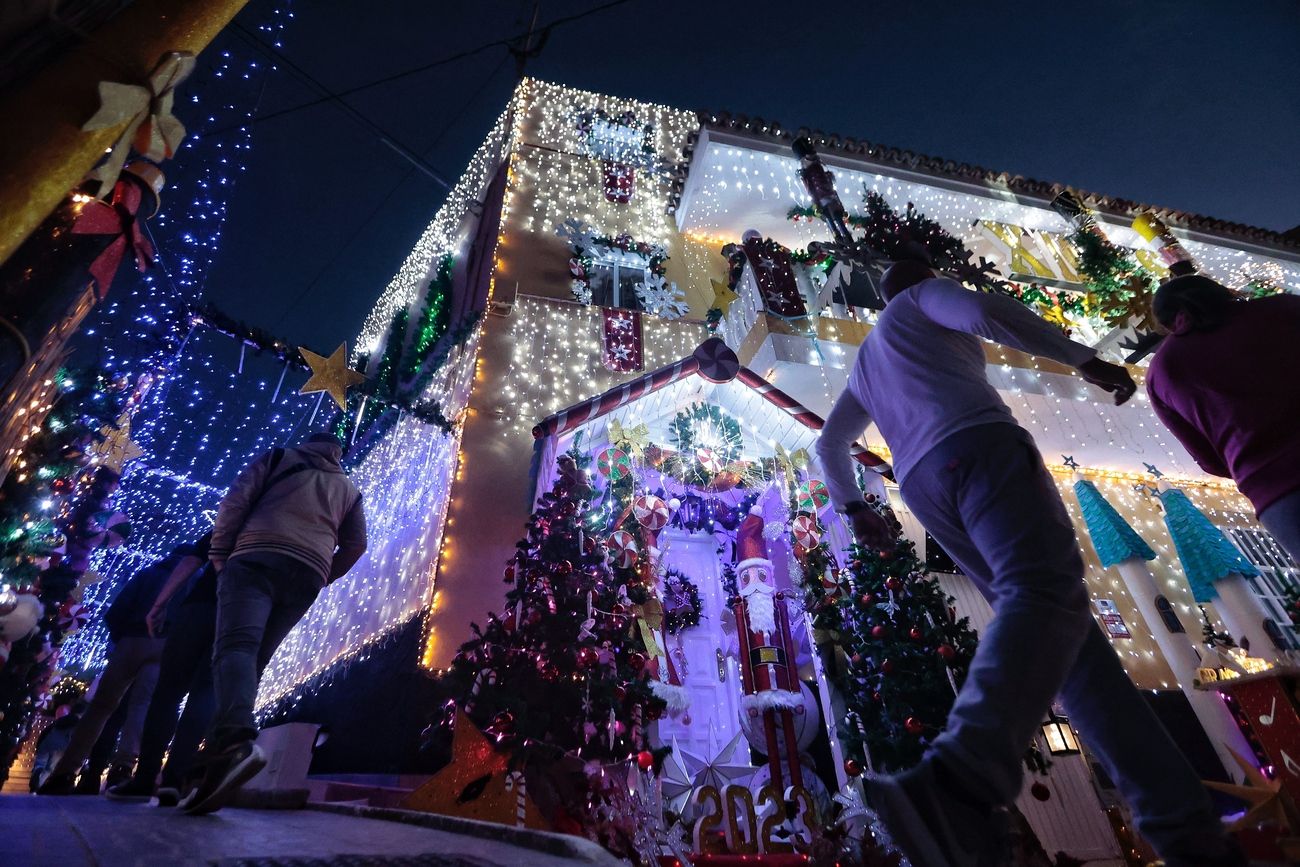 La casa más navideña de Tenerife