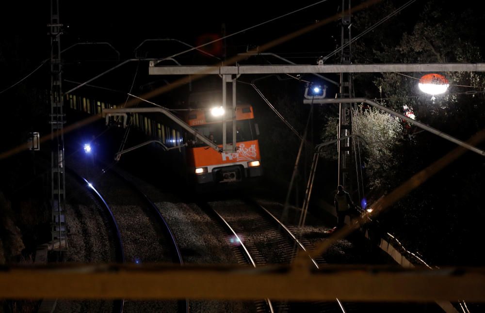 Accidente ferroviario de dos trenes de Cercanías