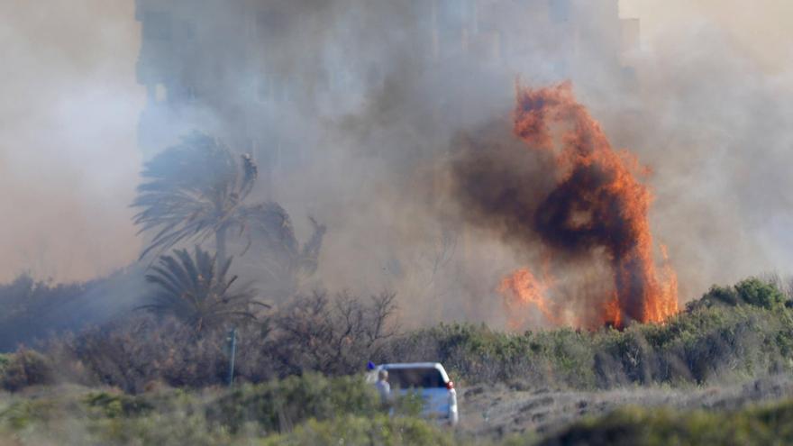 El verano devuelve la preocupación a los vecinos de El Saler por el riesgo de incendio