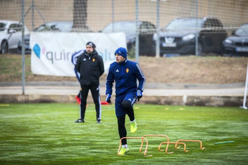 Entrenamiento del Real Zaragoza de hoy 30 de diciembre