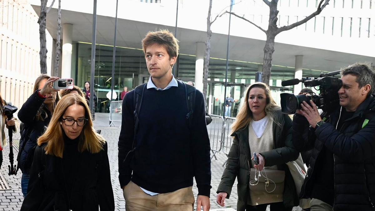 El consejero delegado de Glovo, Óscar Pierre, declara en Barcelona