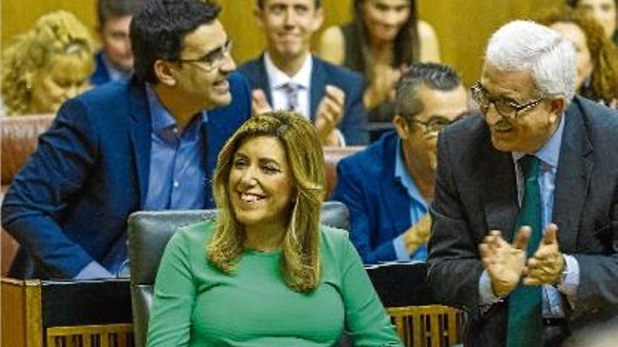 Díaz, escollida presidenta andalusa en la quarta votació