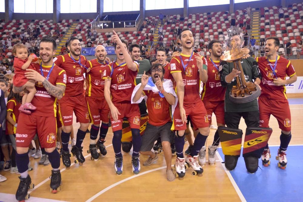 España gana el Europeo de Hockey en A Coruña