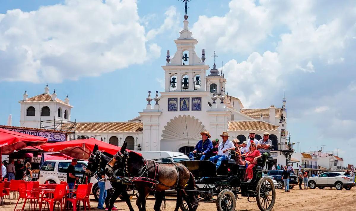 Santuario del Rocío, en Almonte (Huelva).