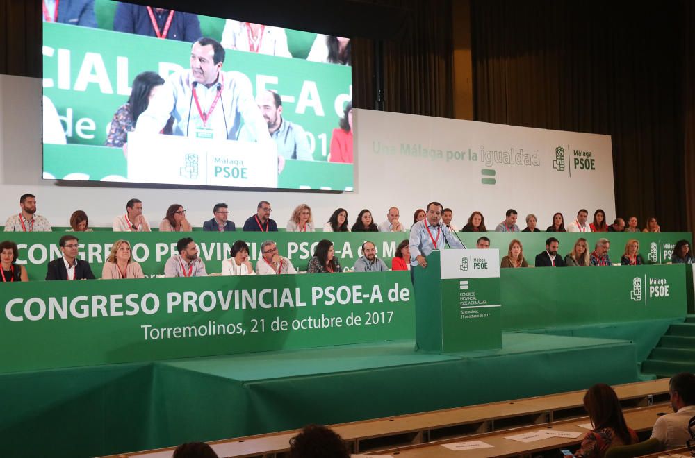 Las imágenes del Congreso Provincial del PSOE de Málaga