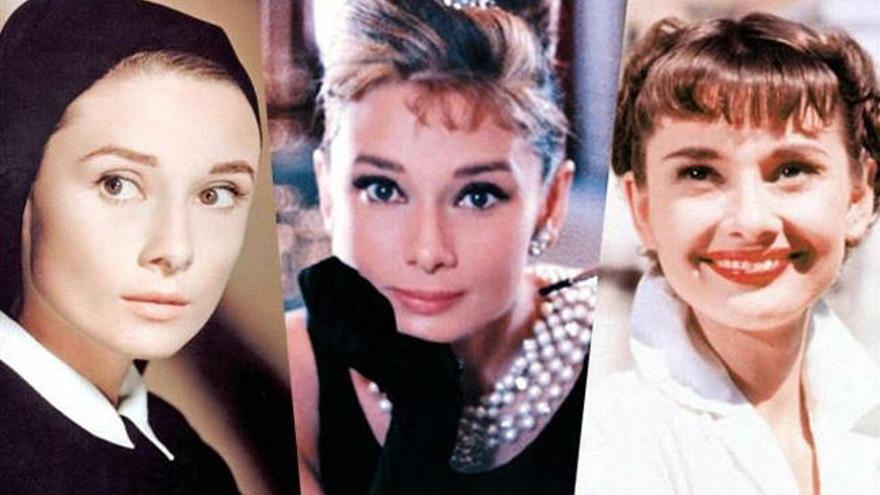 La actriz Audrey Hepburn.