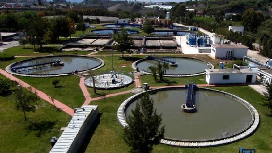 La estación de Guadalmansa, que presta servicio a la Costa del Sol, está en ampliación.