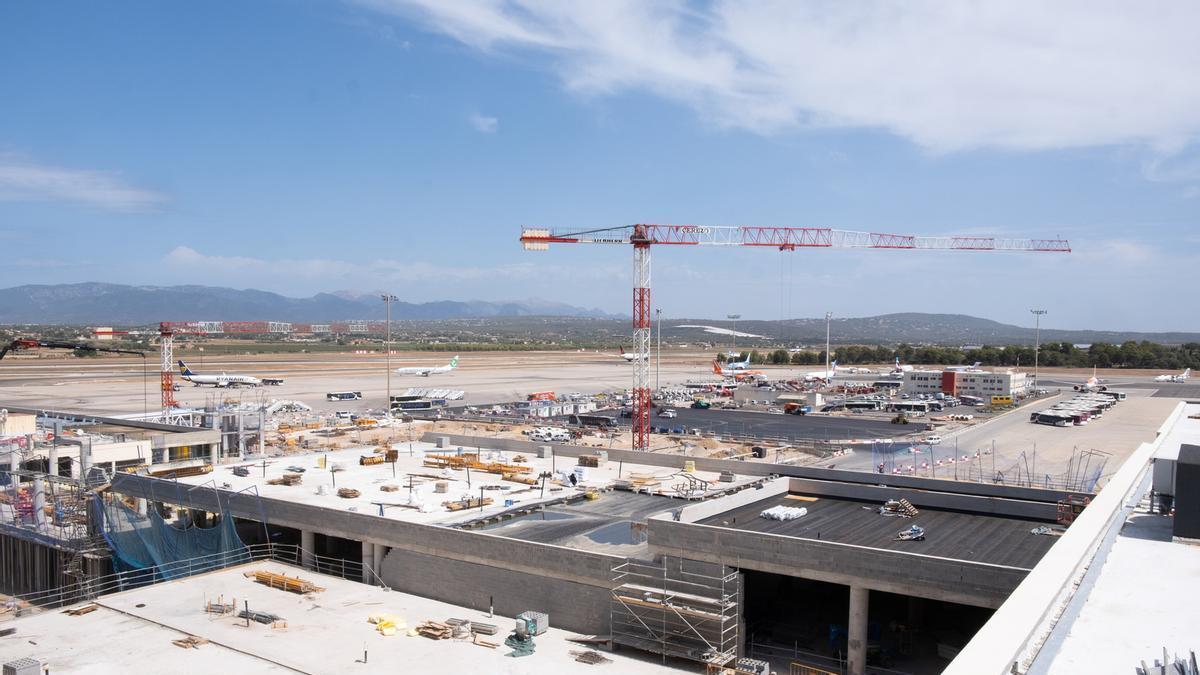 Ampliacón del módulo A del aeropuerto de Palma que sumará dos nuevos fingers de embarque, completanto un total de trece