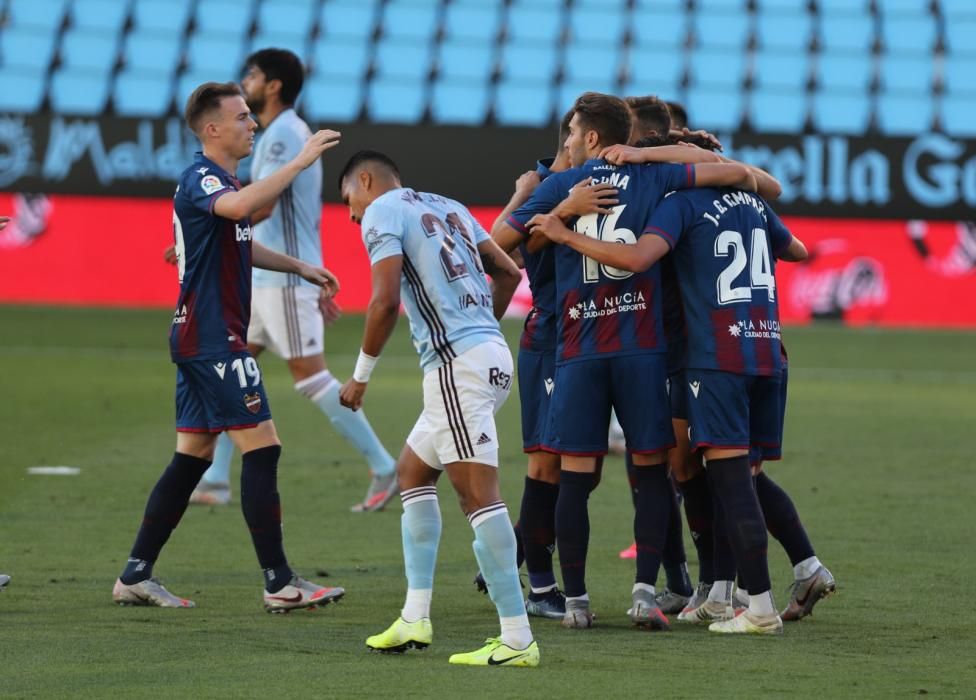 Las imágenes del Celta - Levante