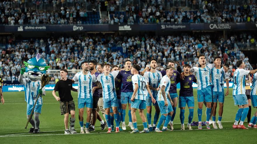 Fiesta completa en La Rosaleda