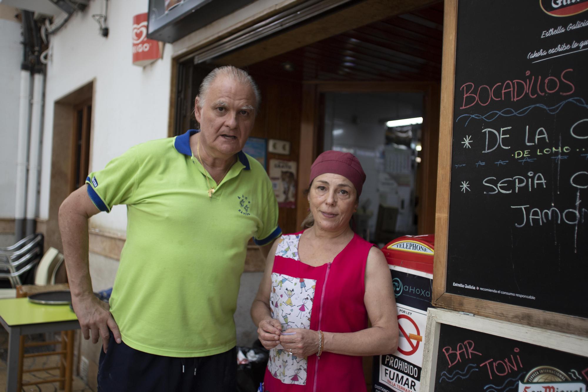 Los últimos almuerzos del bar Toni las Vegas en Xàtiva