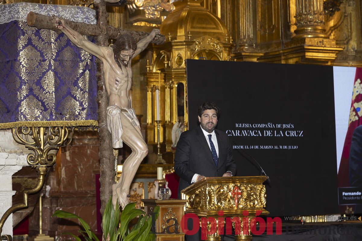 Así ha sido la inauguración de la exposición The Mystery Man en Caravaca. Descubre como es la muestra que atrae a miles de personas