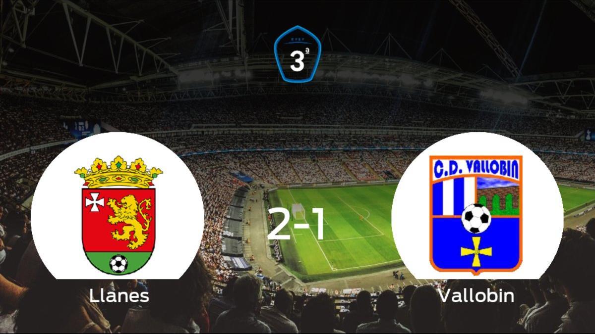 Tres puntos para el equipo local: Llanes 2-1 Vallobin CD