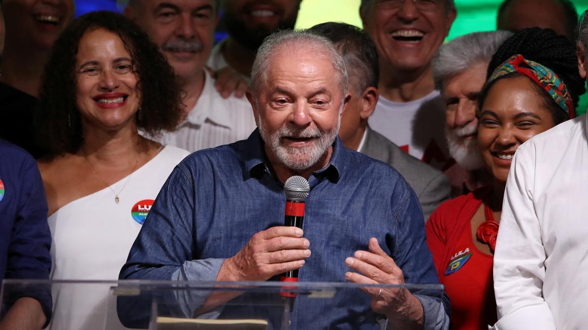 Lula da Silva, recién elegido nuevo presidente de Brasil tras unos reñidos comicios.