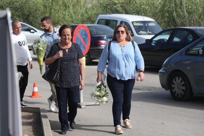 Día de Todos los Santos en el cementerio de Lorca