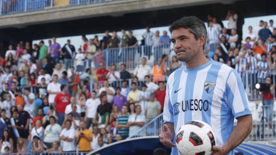 Jeremy Toulalan en La Rosaleda.