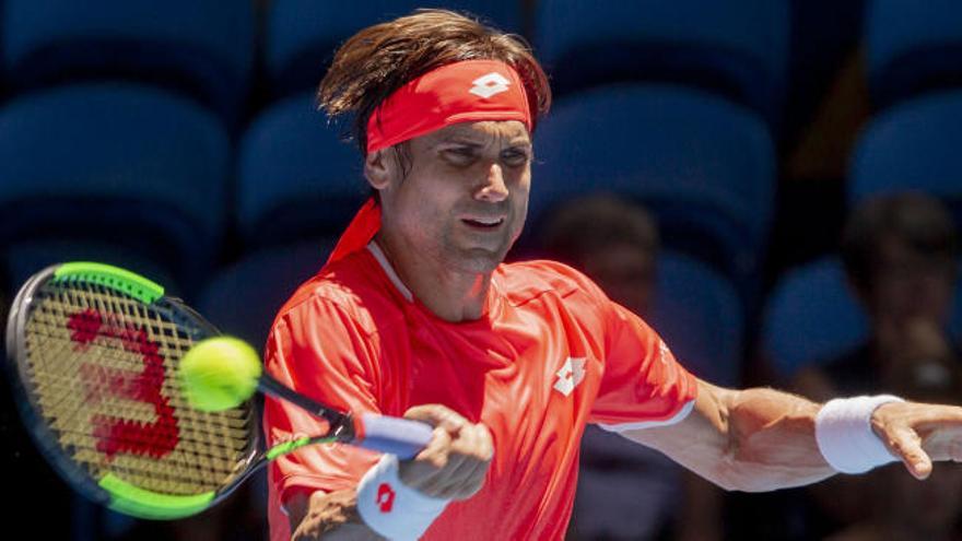 David Ferrer se retira tras 20 minutos de juego ante Carreño