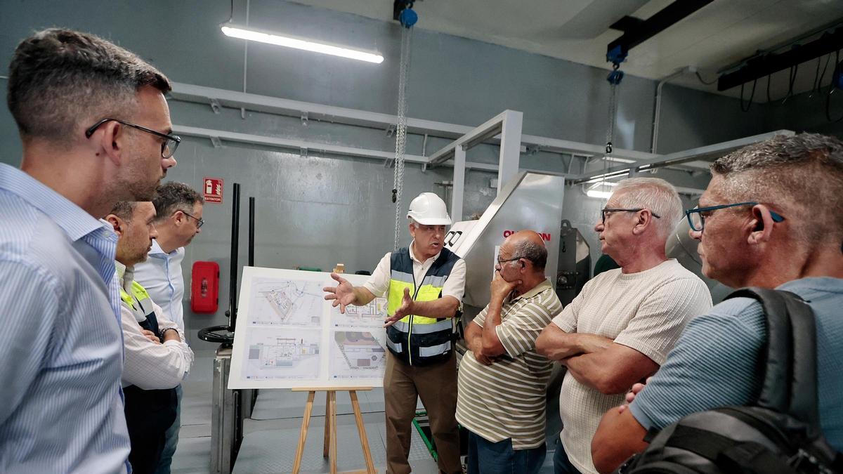 Presentación a los vecinos de la estación de Bombeo de Aguas Residuales (EBAR) de Los Alisios.
