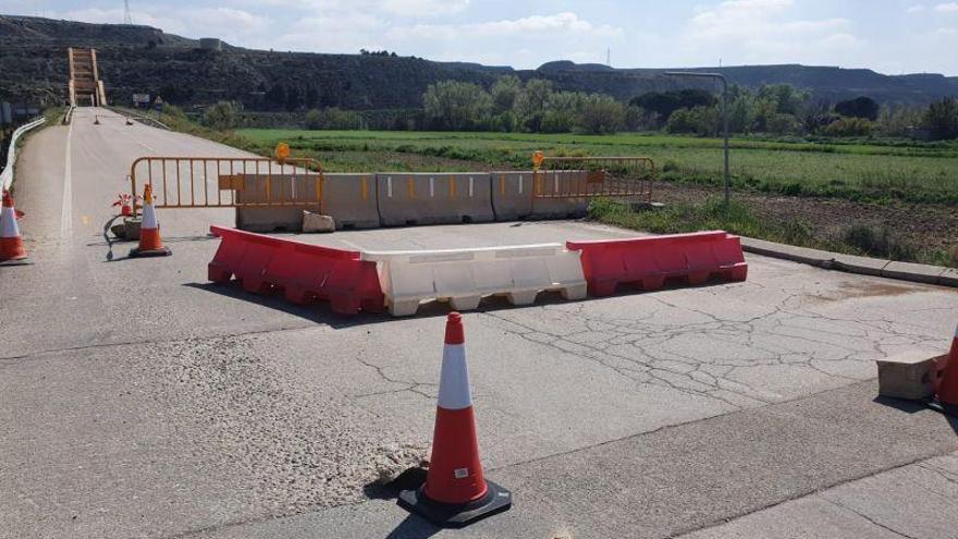 El Gobierno central debe autorizar la obra del puente de Sástago al solicitarse por vía de urgencia