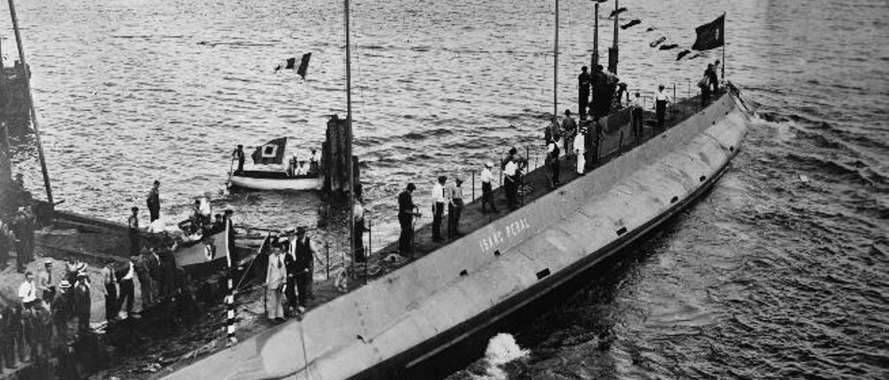 Hace un siglo, en enero de 1917, la Armada Española recibió su primer submarino, el &#039;Isaac Peral&#039; (A-O), que pertenecía a la clase norteamericana Holang.