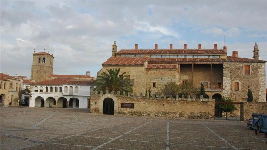 La plaza Porticada de Garrovillas, Mejor Rincón de Extremadura 2018