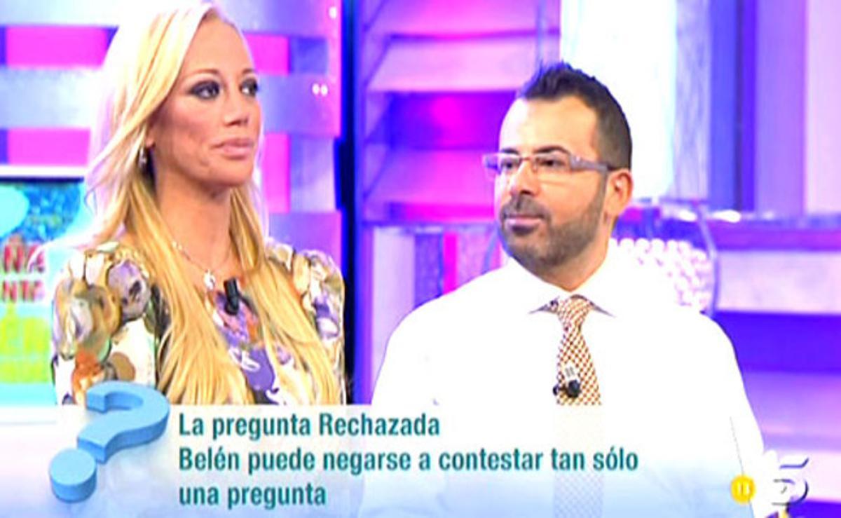 Belén Esteban a ’España pregunta, Belén responde’.