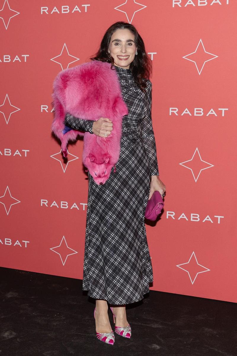 Paloma Segrelles, con look de Sfera en la noche de Rabat