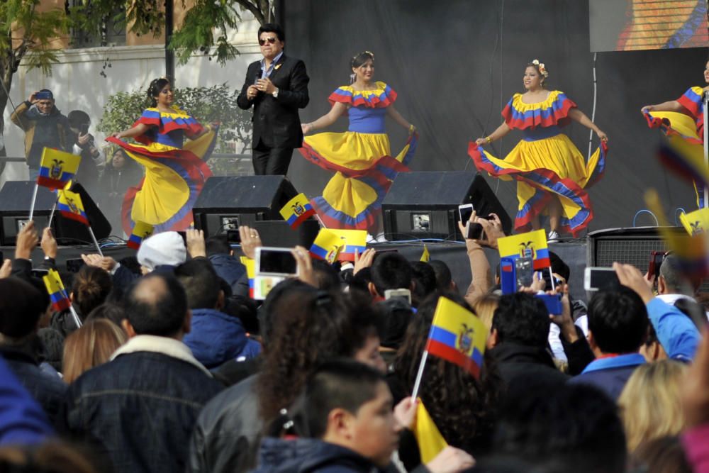 El presidente de Ecuador visita Murcia