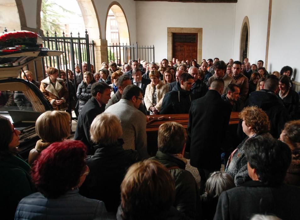 Funeral por Adrián ,Gancedo, víctima del apuñalamiento mortal de Villaviciosa