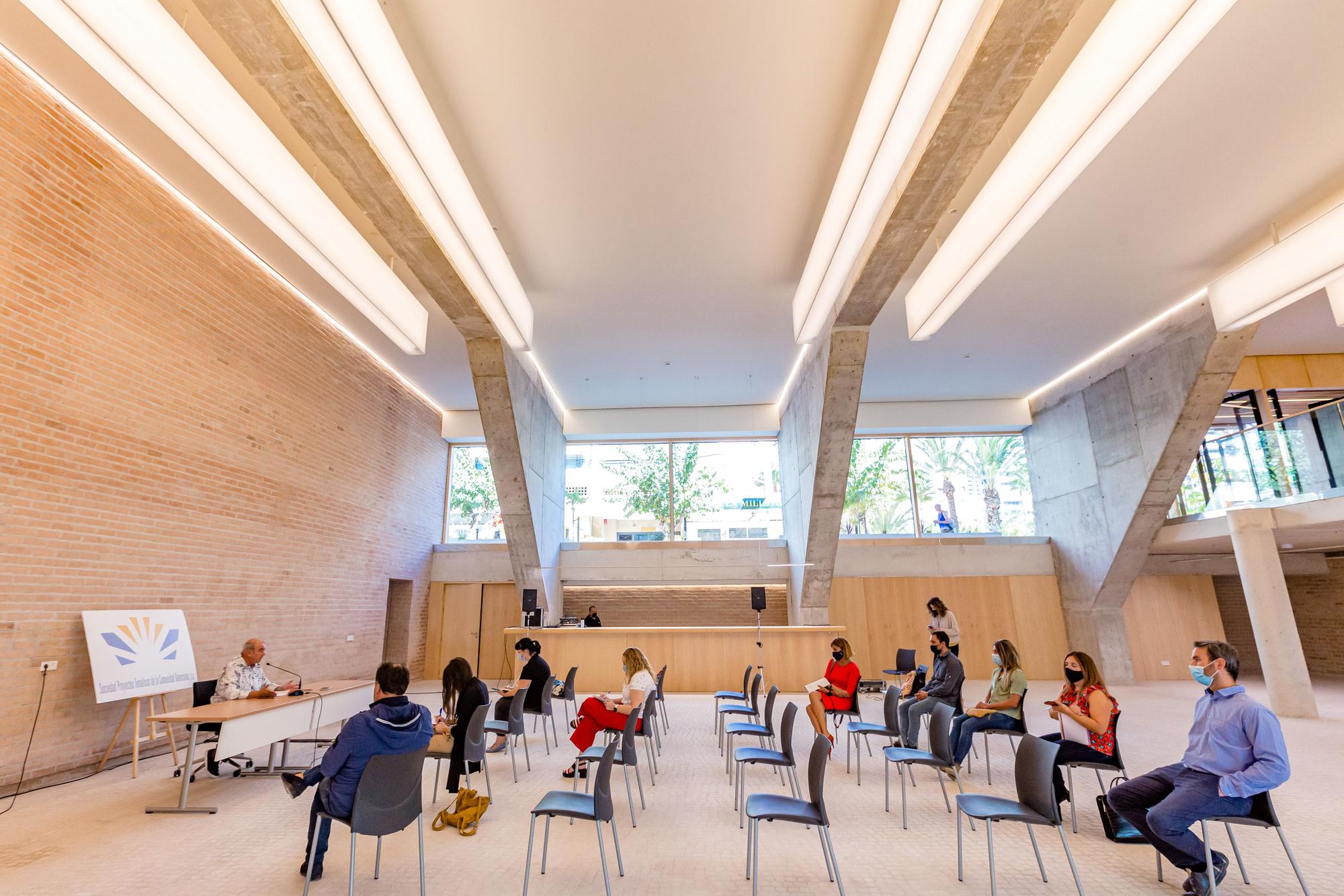 Así van las obras del Centro Cultural de Benidorm