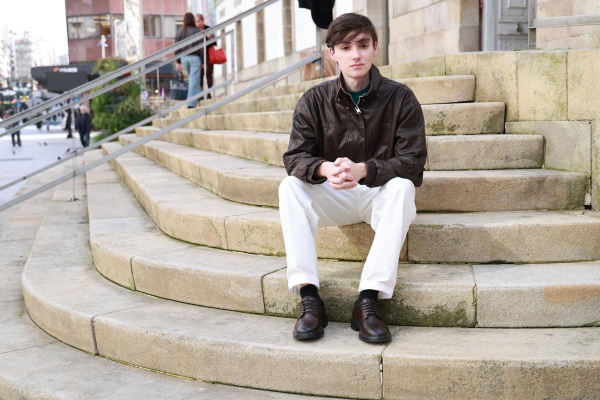 Santiago Pereira, joven director de cine vigués seleccionado para participar en el Campus Málaga Talent