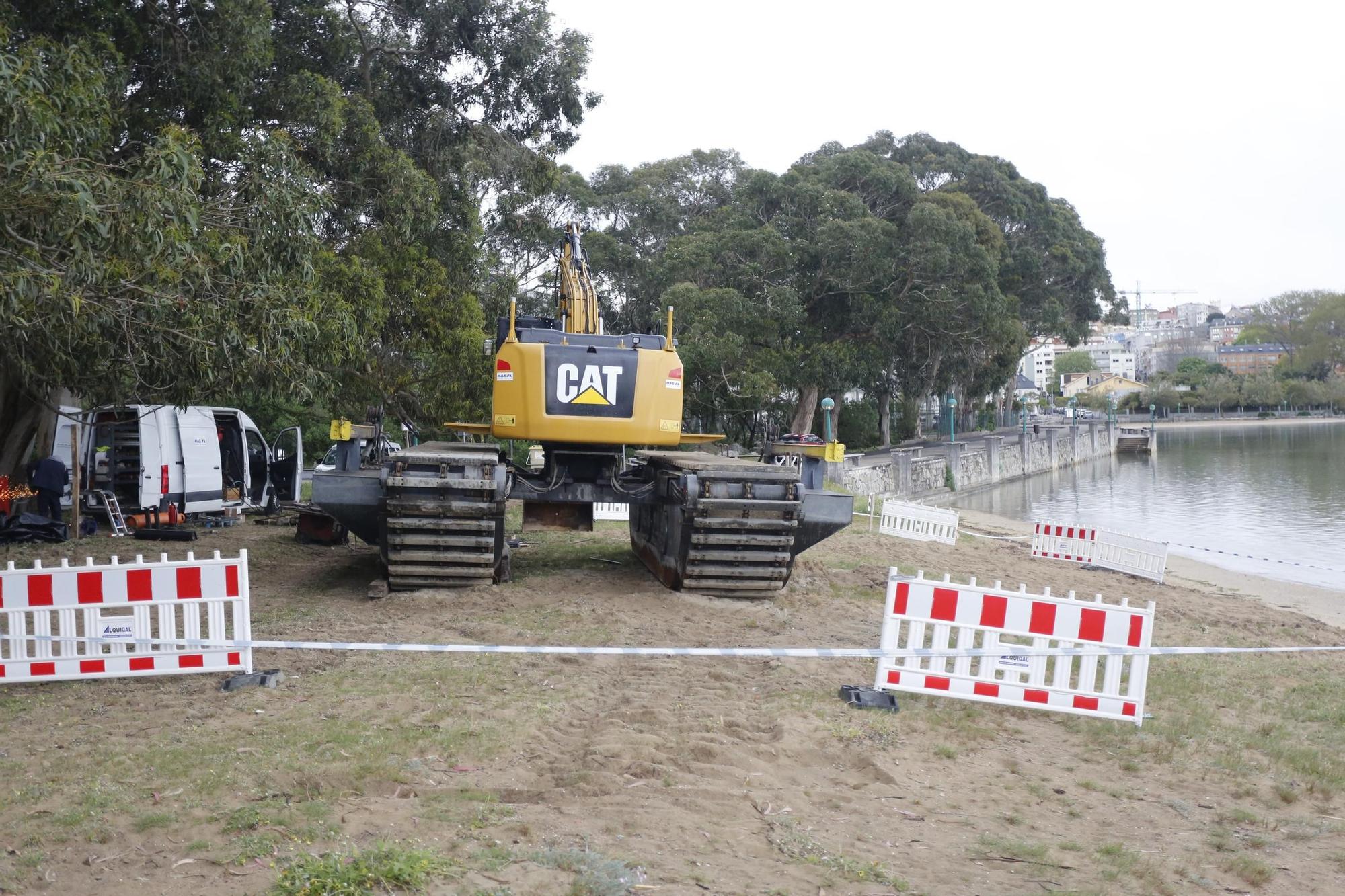Seoane exige a Costas que retire escombros y dos árboles en el extremo de Santa Cristina