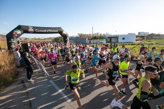 Campeonato de Balears 2023 de 5K en Platja d'en Bossa.