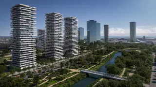 El diseño de "nunca acabar" del nuevo barrio del Grao