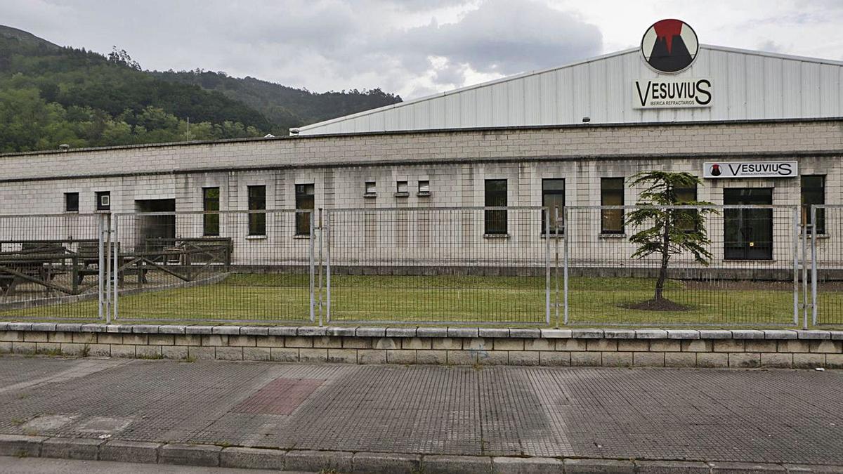 La planta de Vesuvius, ubicada en Riaño. | Fernando Rodríguez
