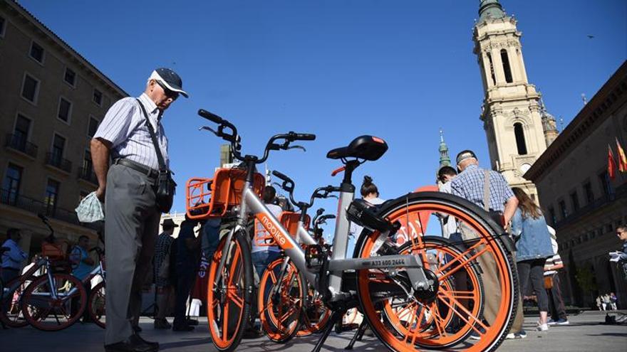 Zaragoza amplía su oferta ciclista con bicis compartidas