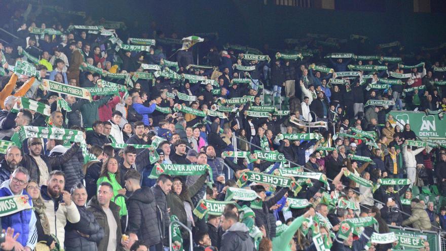 El Elche recibe 500 entradas más para el partido frente al Villarreal B