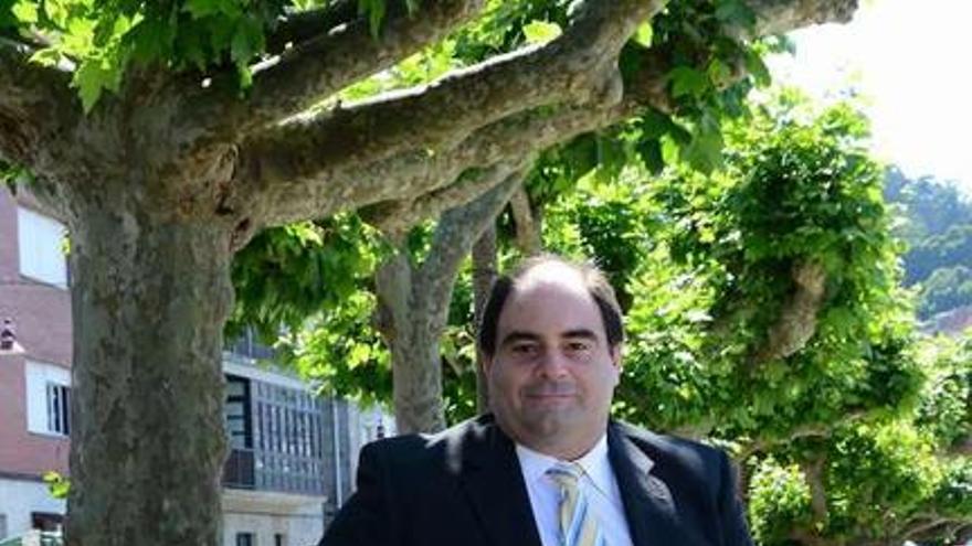Manuel Santos Pires, portavoz del PP de Bueu.