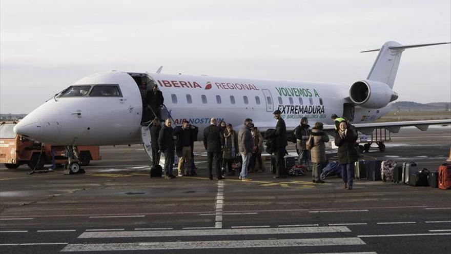 Air Nostrum abre la ruta Badajoz-Mallorca este viernes