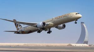 Un avión de Etihad Airways