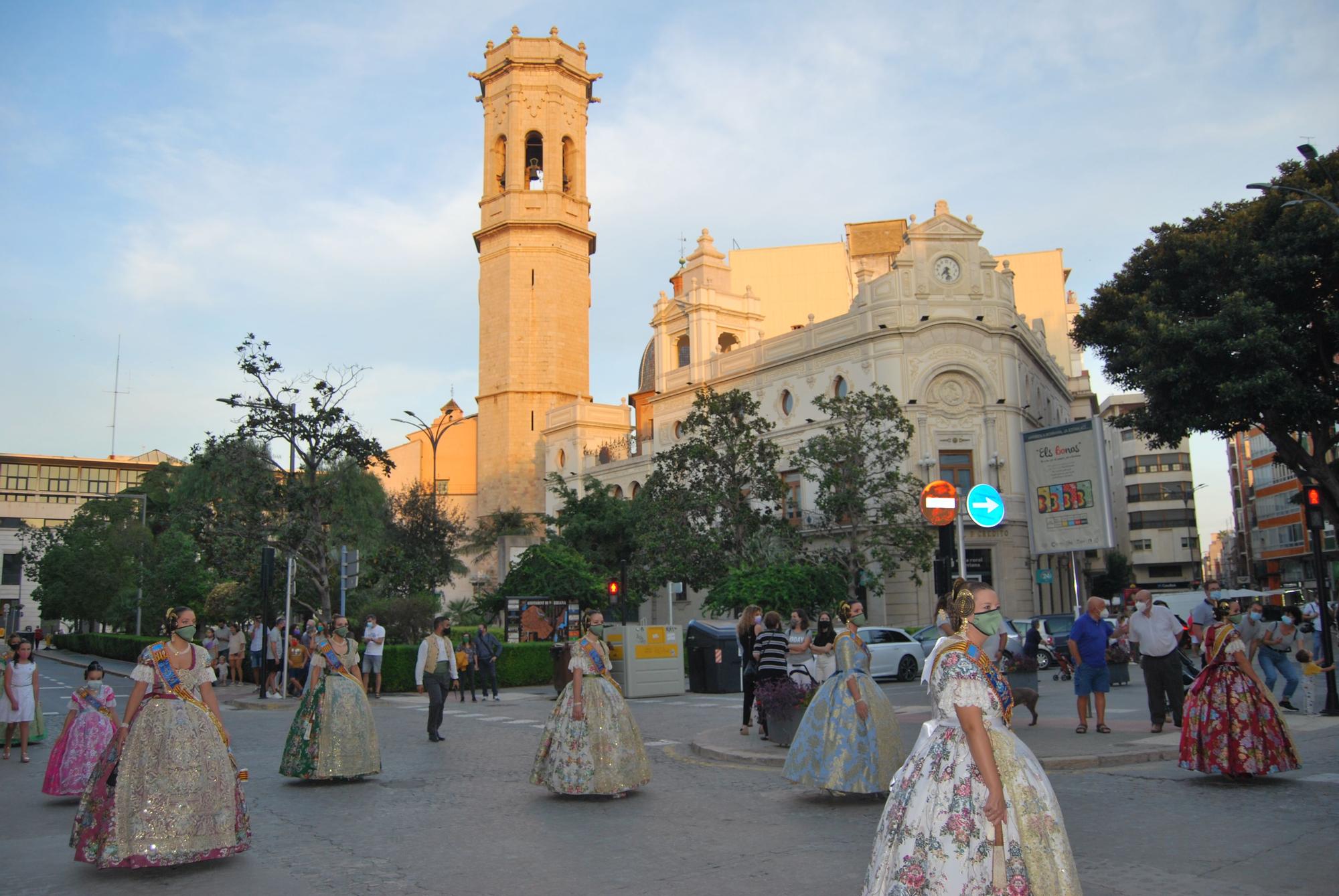 Acto de inauguración de las fiestas josefinas que se celebran del 8 al 12 de octubre en Burriana