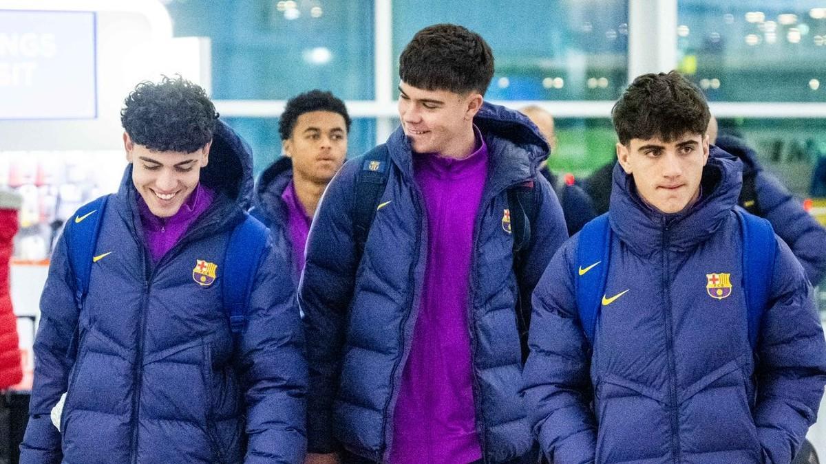 Los jugadores del sub-19 del Barça han viajado a Hungría con ganas de seguir vivos en la Youth