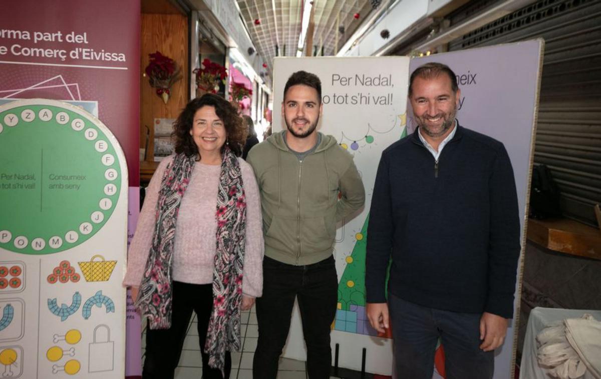 Carina Escandell, José Manuel Valero e Ignacio Andrés. | V.M.