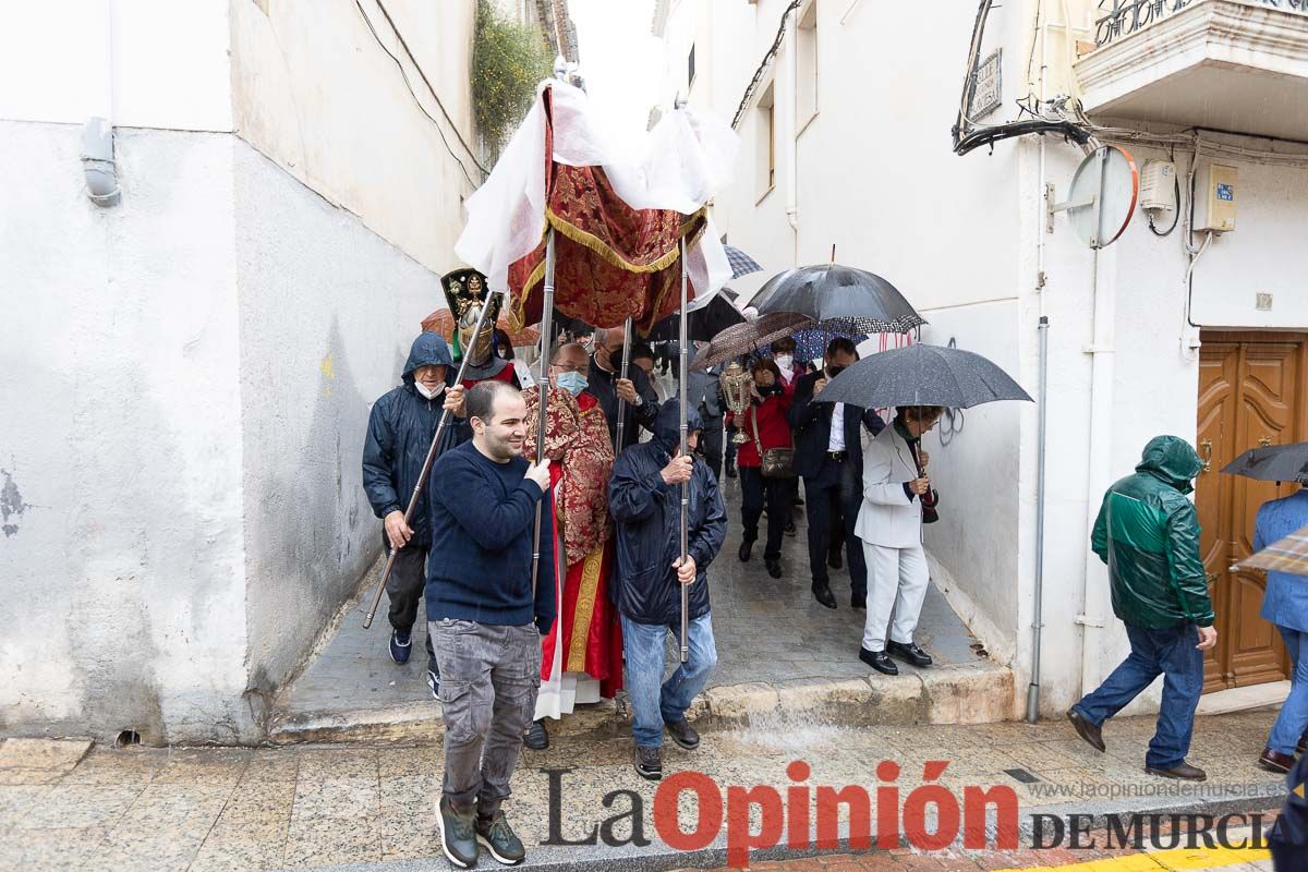 Cruz de impedidos en las Fiestas de Caravaca