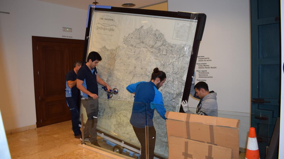 Traslado Real Academia Galega e Casa Museo Emilia Pardo Bazán