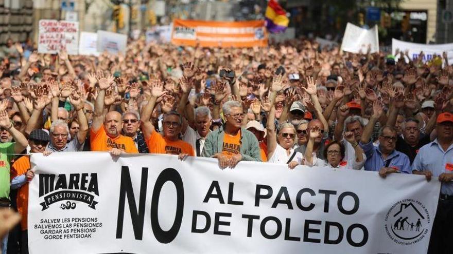 Los jubilados rechazan la subida de las pensiones de los presupuestos de Rajoy