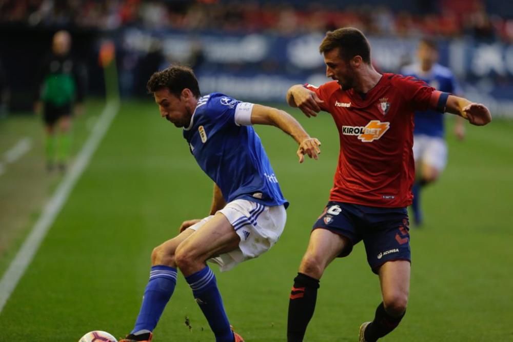 El partido entre el Osasuna y el Real Oviedo, en imágenes