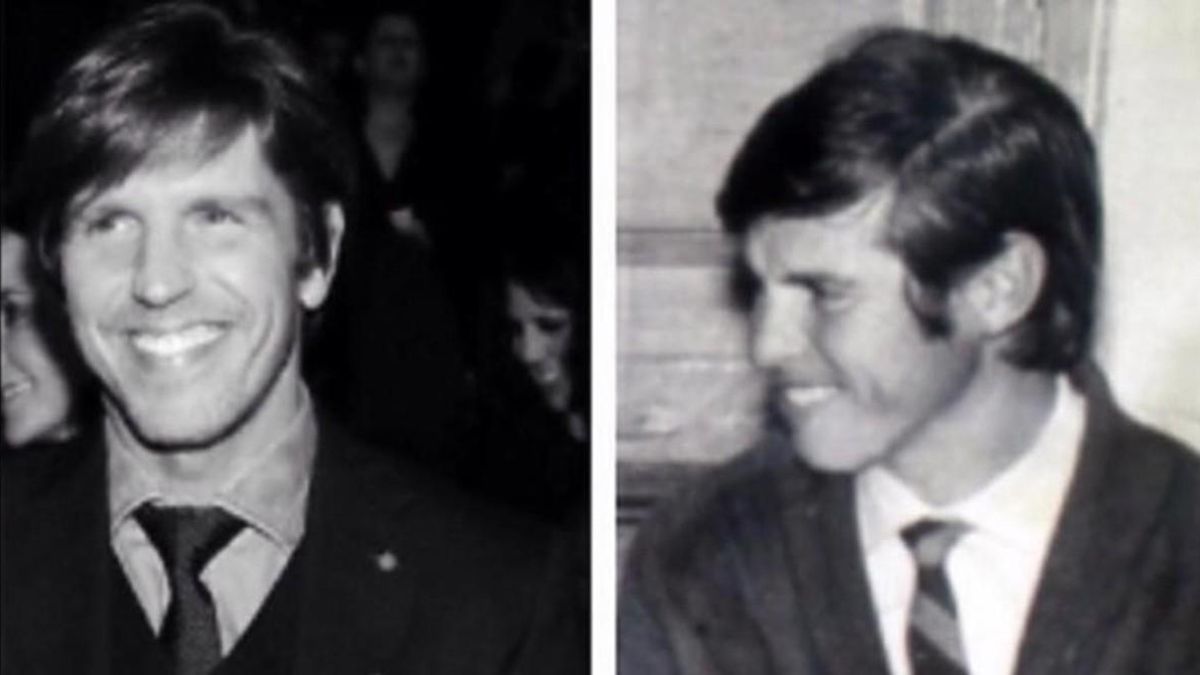 Fotomontaje que colgó Manuel Díaz en Instagram en el que aparece junto a su padre.